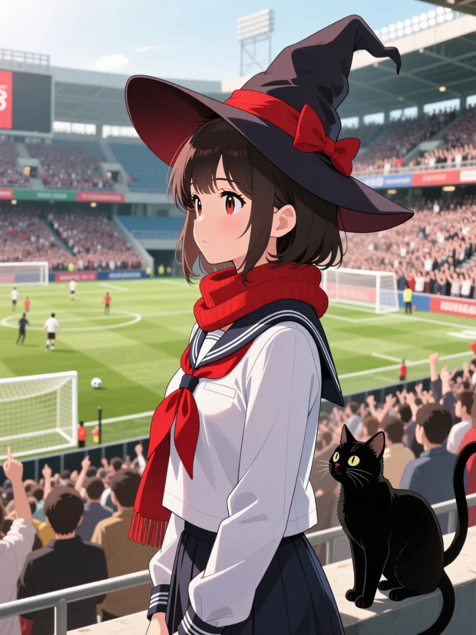 盛り上がってるなぁ…… — miraiさんのAIイラスト
