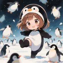 ペンギンさっちゃん♪(꒪ˊ꒳ˋ꒪)