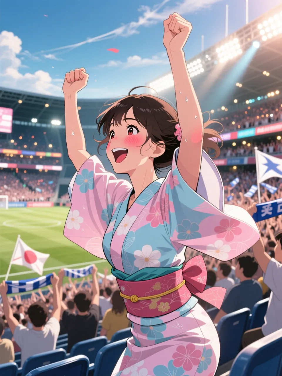 1点取ったー!