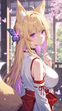 御狐様 — 巫女のAIイラスト｜SUPPART