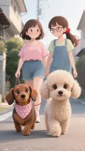 お互いに、仲良し。