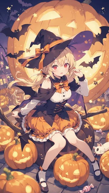 ハロウィンのAIイラスト - SUPPART