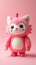 りんご動物のぬいぐるみ