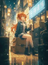終わらない雨の中で·今宵チャレンジ の投稿作品