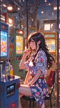 昭和にタイムスリップした美女