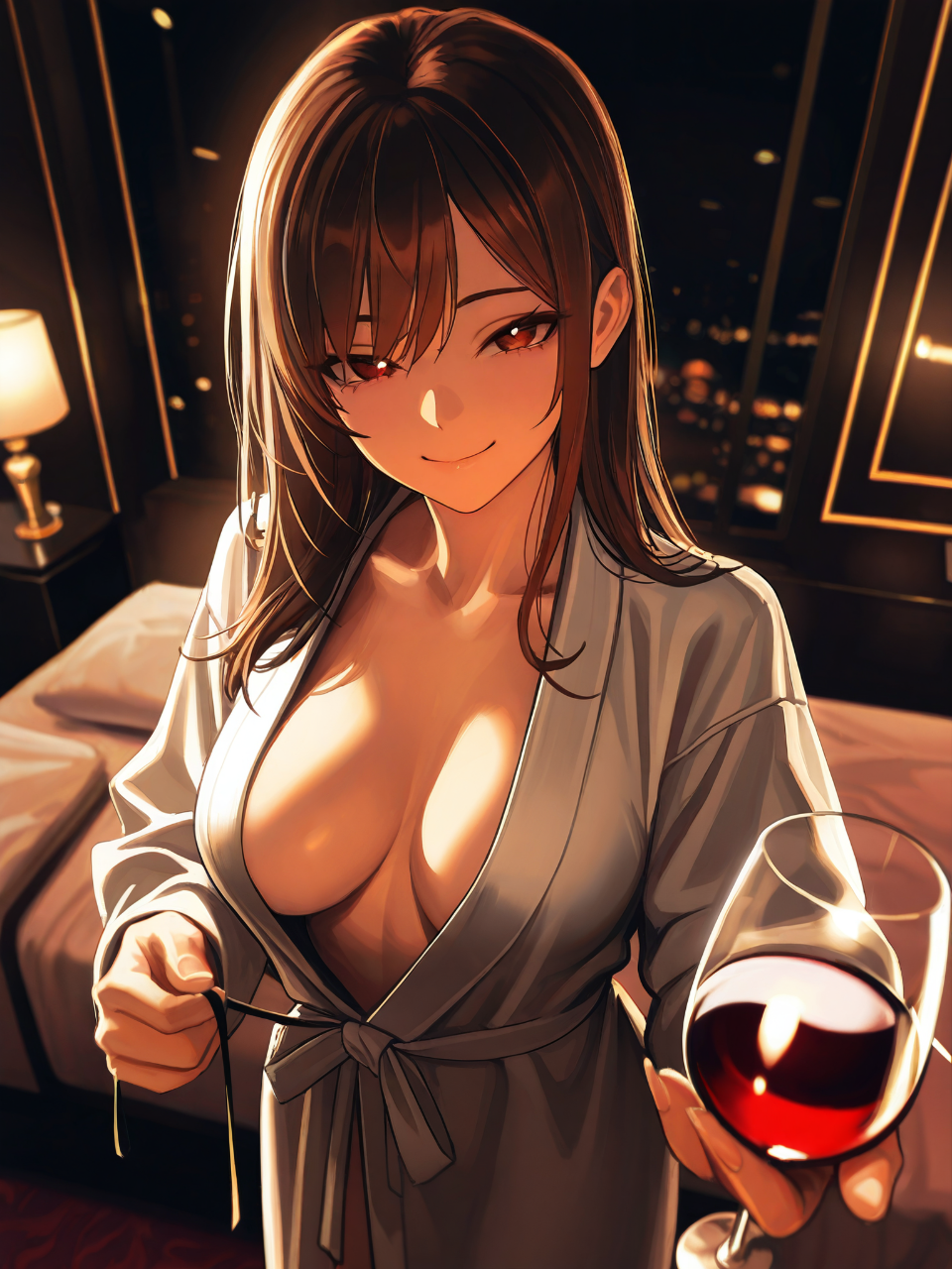 仕事の報酬はこの後で、ね？ — SUPP235261さんのAIイラスト