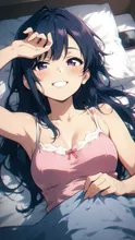 おやすみ前の時間…する女の子