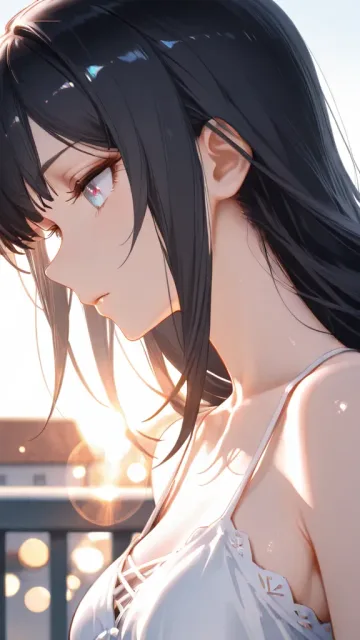 星空の屋上・お嬢様