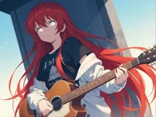 ギタリストの少女