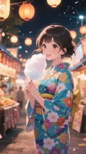 わたあめのある日·チャレンジ の投稿作品