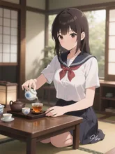 烏龍茶いかがですか