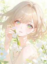 花が好きだから — rokoさんのAIイラスト