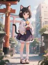 巫女猫ちゃん