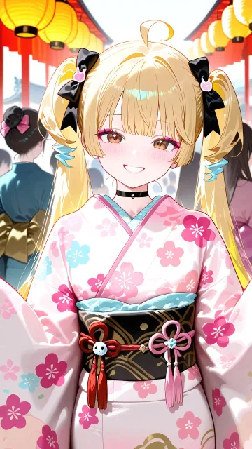 振袖黄色ちゃん