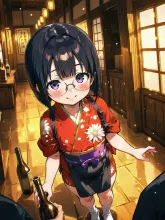 なぜかメガネ