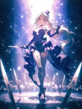 サーカスの女曲芸師·今夜だけの華麗な舞 の投稿作品
