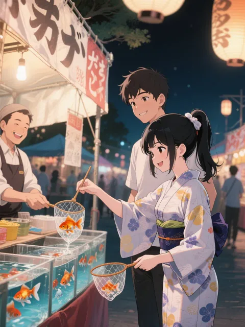 金魚すくい3