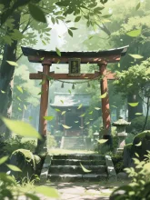 神使の居る神社