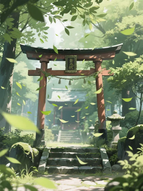 神使の居る神社