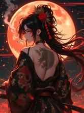 満月見てると血が騒ぐよな！ — カイトさんのAIイラスト