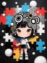 GO-UP ART 【Neither】Peraly: 卓球. — GO-UPさんのAIイラスト