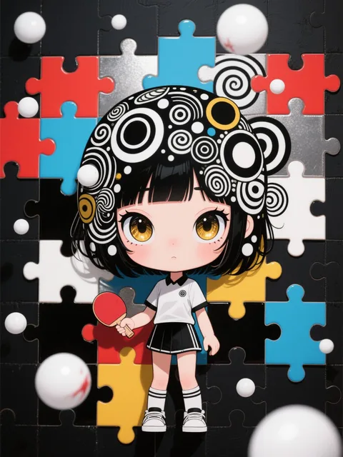 GO-UP ART 【Neither】Peraly: 卓球.