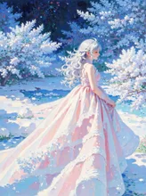 雪の王女 — ちゃいさんのAIイラスト