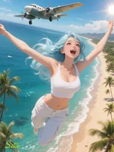 ワイキキでダイビング