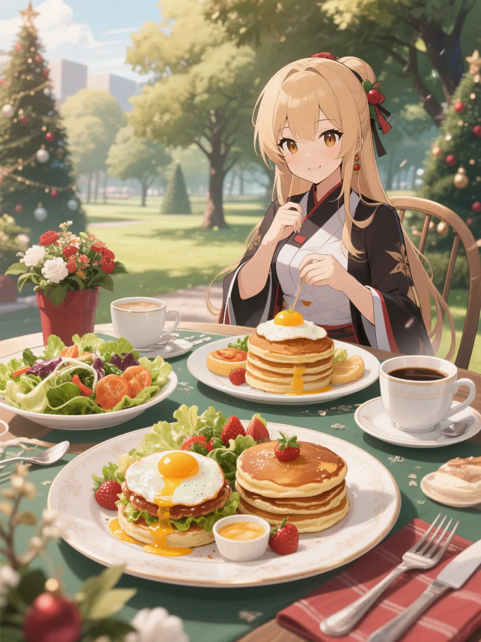 いっしょに😌食べよ
