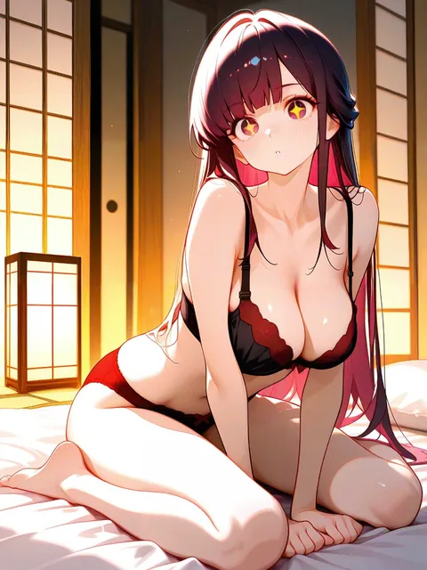 セーラ服、美少女、パンティ姿、ブラジャー姿