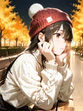 ニット帽①