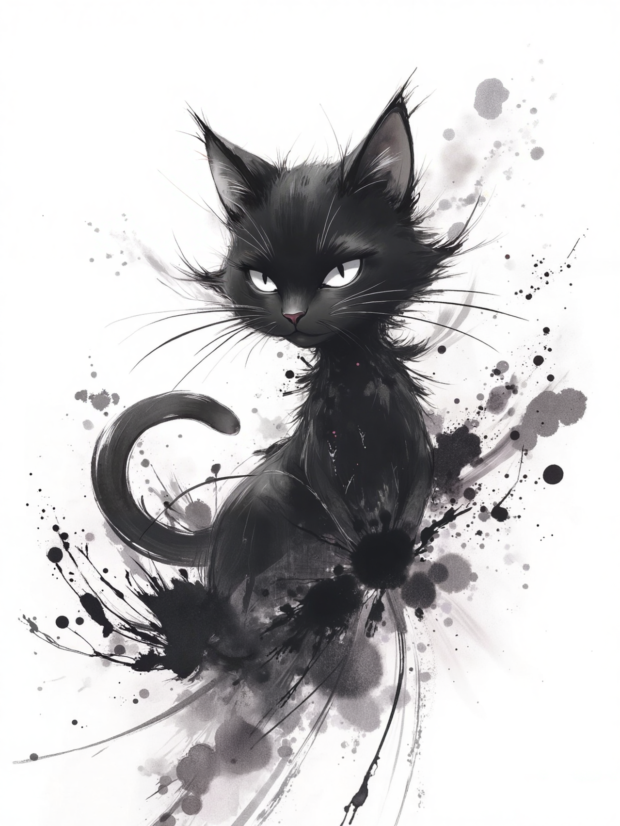 猫です — シルヴァさんのAIイラスト