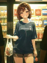 コンビニ帰りの夜·今宵チャレンジ の投稿作品