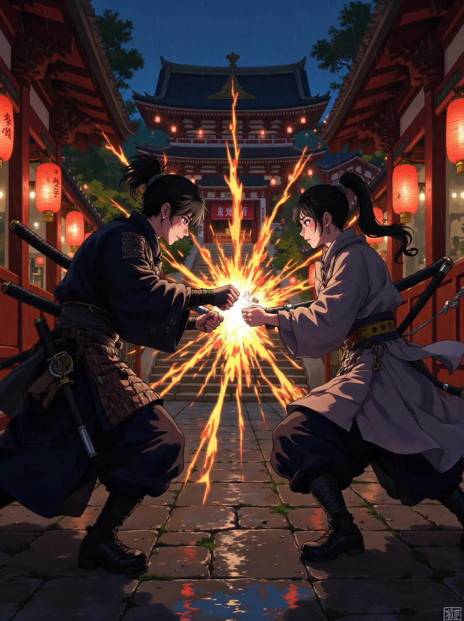 閃光の契り 〜見えざる刃と交わす拳〜
