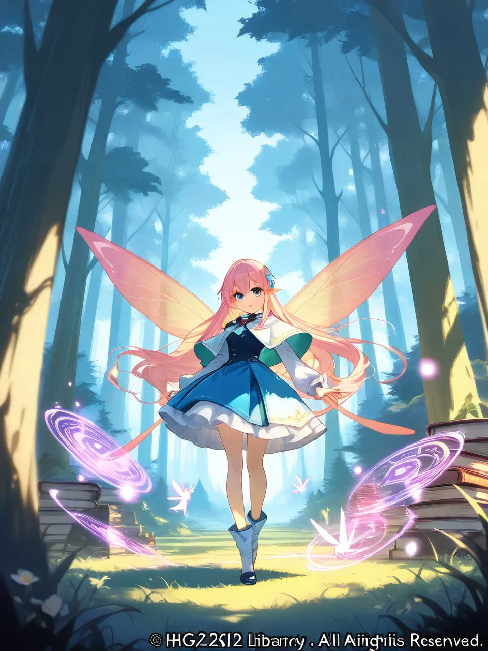 森の妖精 — モカモカさんのAIイラスト