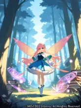 森の妖精 — モカモカさんのAIイラスト
