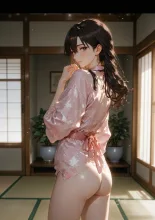 和服フェチには、やっぱり和室がいいな — ドラゴンYAさんのAIイラスト