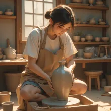 手で育てる
