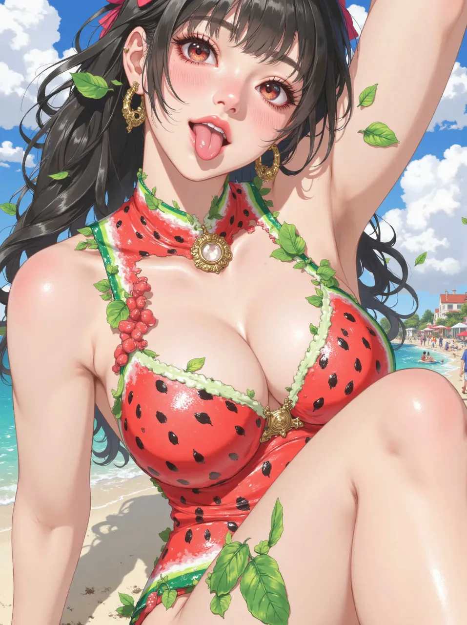 透き通るイラスト
