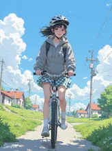 青空へ続く道。自転車で紡ぐ、新しい旅