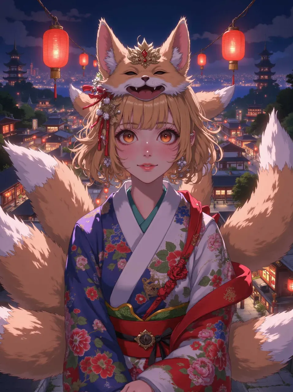 狐の子。