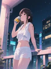 風呂上がりの最高の一杯🍺