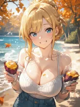 半分こ❤️