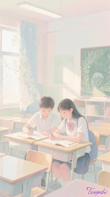 一緒に勉強