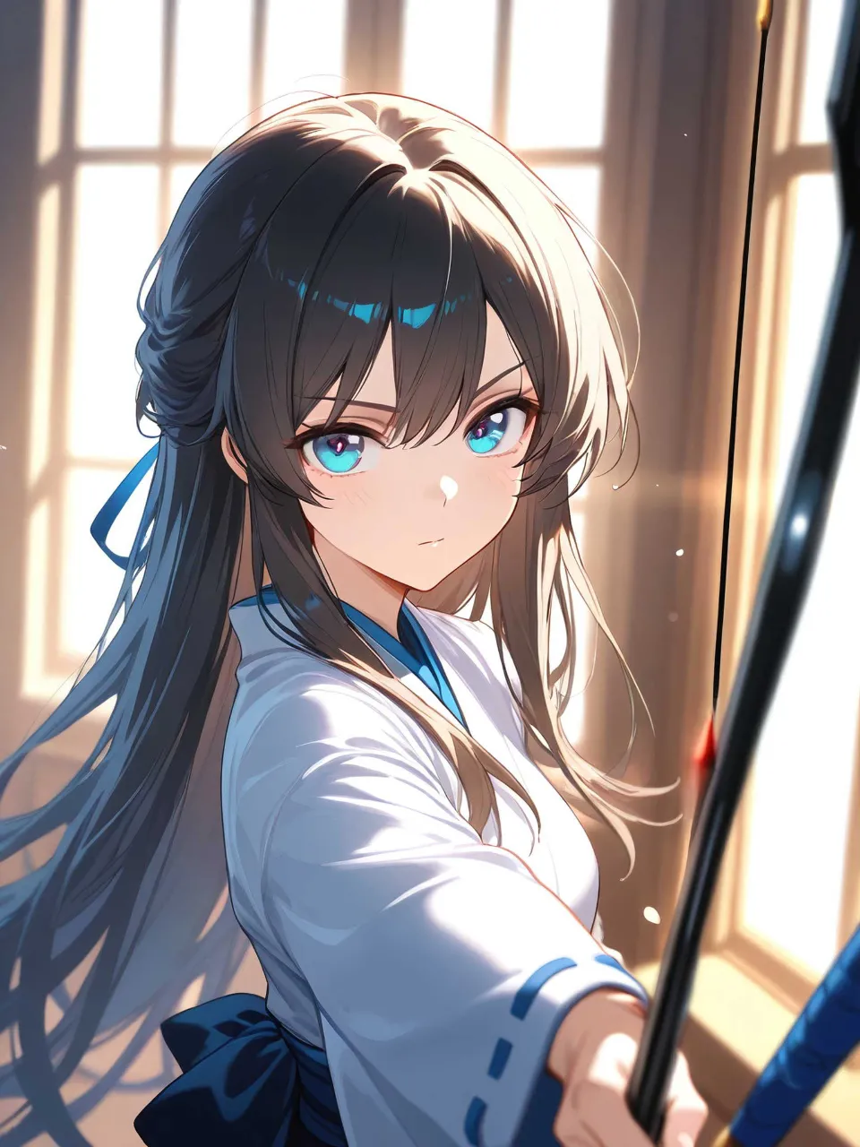 弓道部の彼女
