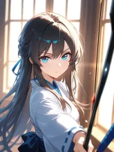 弓道部の彼女