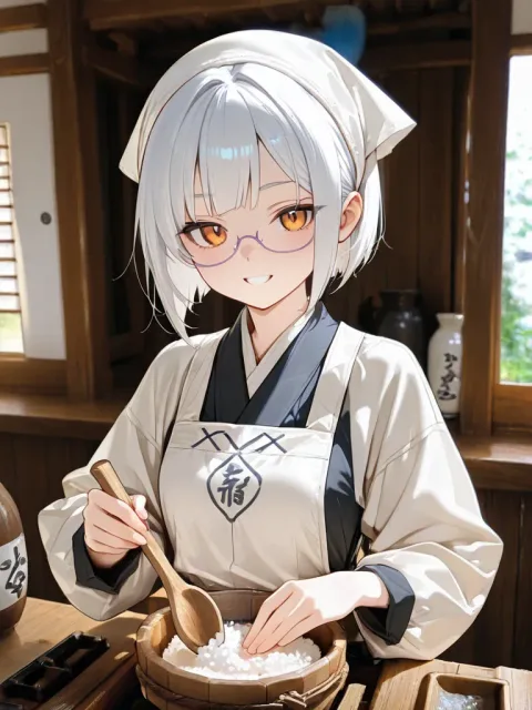 アニメが現実に走进 - 新米の湯気 / lool