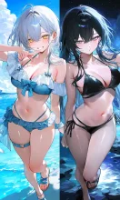 昼は清楚に夜は大胆に… — ツナおにぎり💖さんのAIイラスト