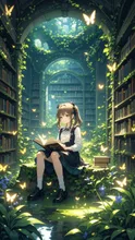 こんな所で何してるの？ — IAさんのAIイラスト