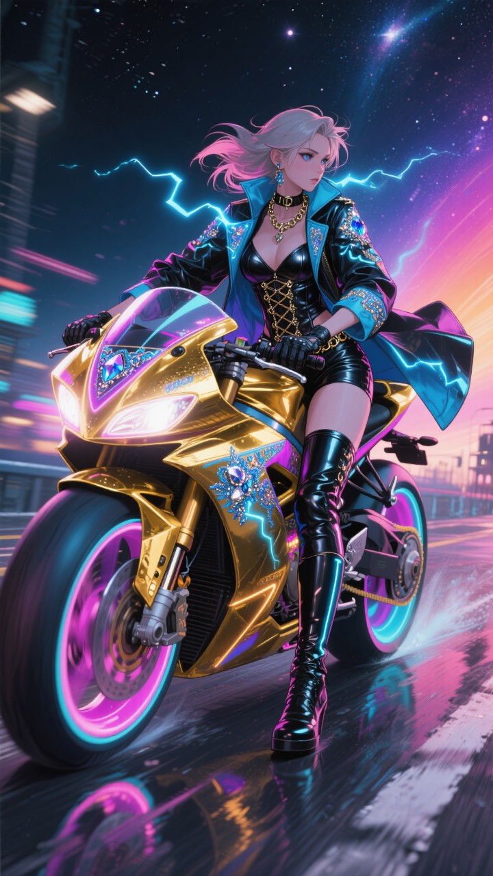 ネオン夜光の疾走